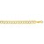 Pave Curb Chain in 14k Two Tone Gold (9.70 mm)