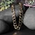 Pave Curb Chain in 14k Two Tone Gold (9.70 mm)