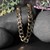 Pave Curb Chain in 14k Two Tone Gold (9.70 mm)