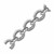 Diamond Cut Chain Rhodium Plated Bracelet in Sterling Silver  (12.70 mm)