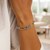 Rope Textured and Round Link Bracelet in 14k Two-Tone Gold (7.10 mm)