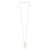 14K Yellow Gold Fancy Twisted Cross Pendant