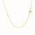 Diamond Cut Cable Link Chain in 14k Yellow Gold (0.68 mm)