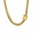 Classic Miami Cuban Solid Chain in 10k Yellow Gold (4.90 mm)
