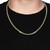 Classic Miami Cuban Solid Chain in 10k Yellow Gold (4.90 mm)