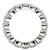 Round Cut Lab Grown Diamond Eternity Ring in 14k White Gold (4 cttw FG/VS2)