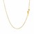 Diamond Cut Cable Link Chain in 14k Yellow Gold (1.10 mm)