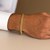 Two Row Rope Bracelet in 14k Yellow Gold  (3.90 mm)