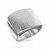 Flat Ring with Texture in Rhodium Plated Sterling Silver