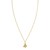 Elegant 14K Yellow Gold Rope Chain Necklace