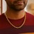 French Cable Link Chain in 14k Yellow Gold (6.1 mm)