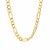 Lite Figaro Chain in 10k Yellow Gold (6.60 mm)