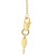 Flat Bar Design Chain Necklace in 14k Yellow Gold
