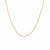Round Wheat Chain in 14k Yellow Gold (1.0 mm)