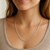 Classic Box Chain in 14k White Gold (1.10 mm)