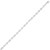 Sterling Silver Rhodium Plated Puffed Mariner Chain (3.70 mm)