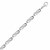 Diamond Accented Infinity Motif Bracelet in Sterling Silver (.09 cttw)