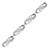 Diamond Accented Infinity Motif Bracelet in Sterling Silver (.09 cttw)