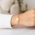 9 1/4 inch Pink Cord Adjustable Bracelet with 14k yellow Gold Heart