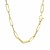 10K Yellow Gold Lite Paperclip Chain (4.20 mm)
