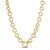 14k Yellow Gold Round Link Chain Necklace