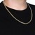 Classic Miami Cuban Solid Chain in 14k Yellow Gold (4.90 mm)