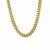 Classic Miami Cuban Solid Chain in 14k Yellow Gold (4.90 mm)