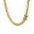 Classic Miami Cuban Solid Chain in 14k Yellow Gold (4.90 mm)