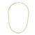 Sterling Silver Yellow Gold Plated Diamond Cut Franco Chain (3.80 mm)