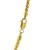 Sterling Silver Yellow Gold Plated Diamond Cut Franco Chain (3.80 mm)