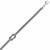 Fancy Multi Strand Knot Design Wheat Chain Bracelet in Rhodium Plated Sterling Silver