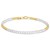 14k Yellow Gold High Polish Freshwater Pearl Pallina Bead Bracelet (2.00 mm)