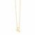 14K Yellow Gold Leo Necklace