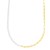5mm Pearl and Lite Paperclip Necklace in 14K Yellow Gold