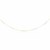 Chain Necklace with Long Open Oval Stations in 14k Two-Tone Gold
