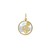 14K Yellow Gold Octopus MOP Charm Pendant