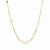 Bar Links Pendant Chain in 14k Two Tone Gold (1.40 mm)