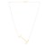 14K Yellow Gold Yours Truly Large Initial I Necklace