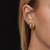 14K Yellow Gold Large Double Knot Earrings