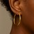 Classic Hoop Earrings in 10k Yellow Gold (3x40mm)