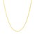 Octagonal Box Chain in 14k Yellow Gold (1.00 mm)