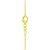 Large Puffed Heart Necklace in 14K Yellow Gold