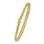 14K Two Tone Gold Mini Diamante Bracelet (4.00 mm)