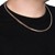 Classic Miami Cuban Solid Chain in 14k Rose Gold (6.10 mm)