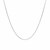 Sterling Silver Rhodium Plated Snake Chain (0.9 mm)