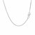 Sterling Silver Rhodium Plated Snake Chain (0.9 mm)