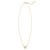 14K Yellow Gold Primavera Mother of Pearl Butterfly Necklace