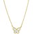 14K Yellow Gold Primavera Mother of Pearl Butterfly Necklace
