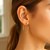 Classic Hoop Earrings in 10k Yellow Gold (2x30mm)