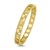 14K Yellow Gold Diamond Vannerie Bangle